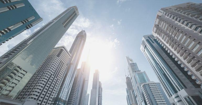 Dubai Marina building View