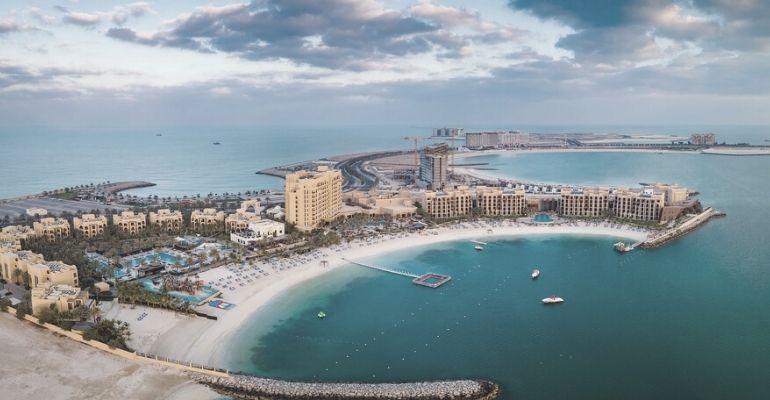 MArjan Islands aerial view