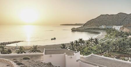 Oman Tourism scenic beach sunset view